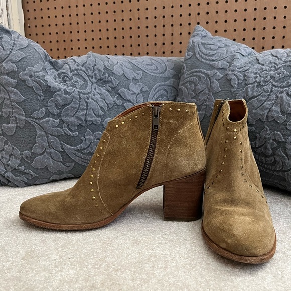 FRYE Nora Stud Zip Short booties/ankle boots - Picture 2 of 7